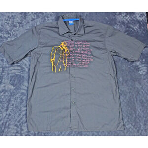 Vintage Badboy XL Buttondown Notorious B.I.G. Biggy Smalls Juicy Lyrics